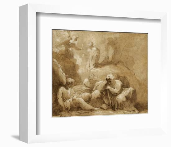 The Agony in the Garden-Valerio Castello-Framed Art Print