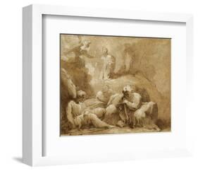 The Agony in the Garden-Valerio Castello-Framed Art Print