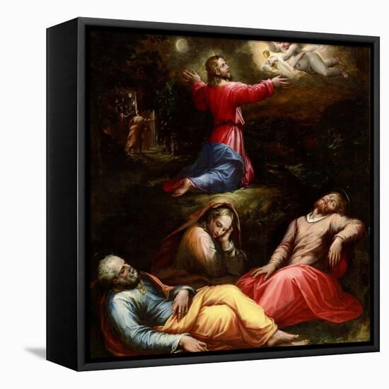 The Agony in the Garden-Giorgio Vasari-Framed Stretched Canvas