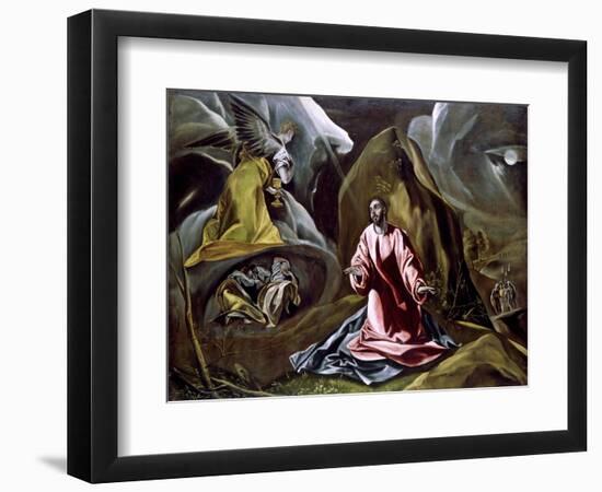 The Agony in the Garden-El Greco-Framed Giclee Print