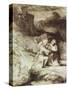 The Agony in the Garden-Rembrandt van Rijn-Stretched Canvas