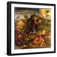 The Agony in the Garden-Santacroce Girolamo-Framed Giclee Print