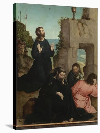 The Agony in the Garden-Juan de Flandes-Stretched Canvas