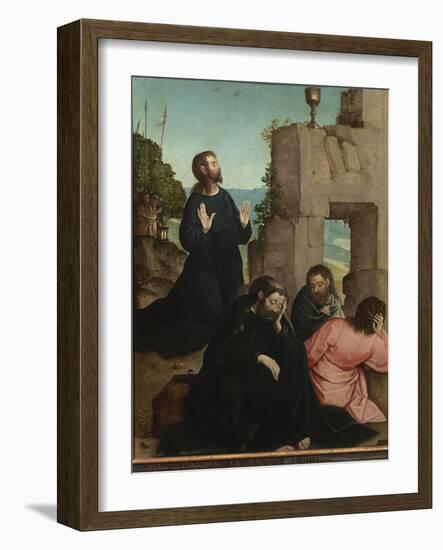 The Agony in the Garden-Juan de Flandes-Framed Giclee Print