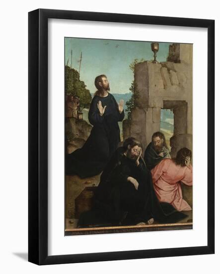 The Agony in the Garden-Juan de Flandes-Framed Giclee Print