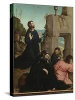 The Agony in the Garden-Juan de Flandes-Stretched Canvas