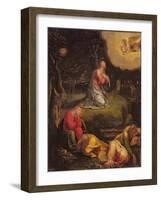 The Agony in the Garden-Paolo Veronese-Framed Giclee Print