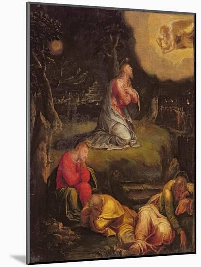 The Agony in the Garden-Paolo Veronese-Mounted Giclee Print