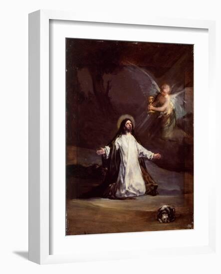 The Agony in the Garden-Francisco de Goya-Framed Giclee Print