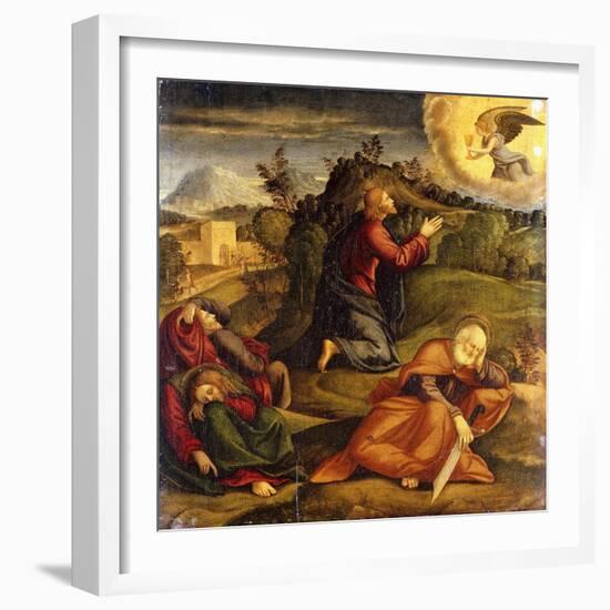 The Agony in the Garden-Girolamo da Santacroce-Framed Giclee Print