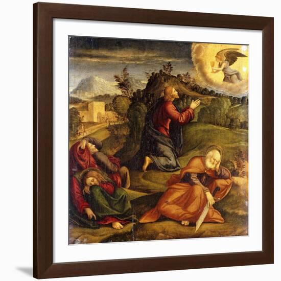 The Agony in the Garden-Girolamo da Santacroce-Framed Giclee Print