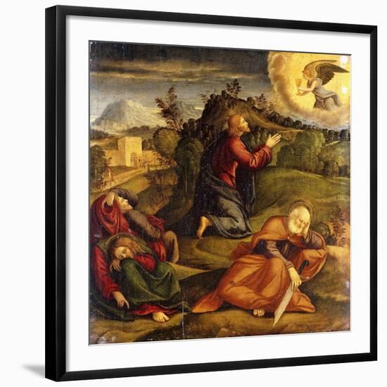 The Agony in the Garden-Girolamo da Santacroce-Framed Giclee Print