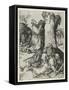 The Agony in the Garden-Martin Schongauer-Framed Stretched Canvas