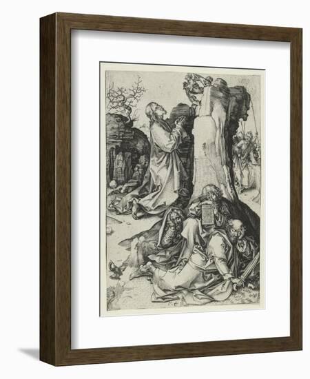 The Agony in the Garden-Martin Schongauer-Framed Giclee Print