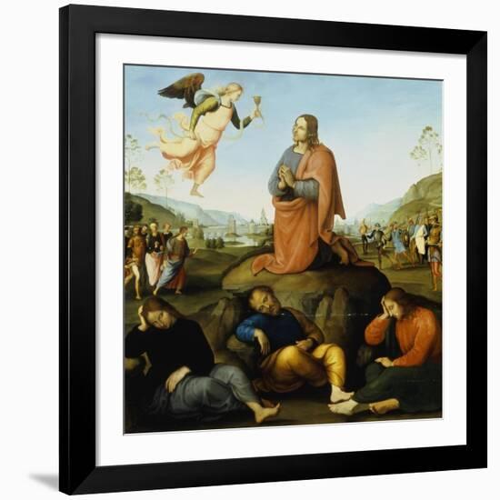 The Agony in the Garden-Perugino Pietro Vannucci-Framed Giclee Print