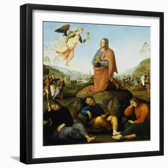 The Agony in the Garden-Perugino Pietro Vannucci-Framed Giclee Print