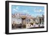 The Agora Below the Acropolis, Athens, Greece, 1933-1934-Joseph Buhlmann-Framed Premium Giclee Print