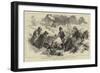 The Agricultural Lock Out, a Suffolk Farmer and His Men-null-Framed Giclee Print