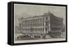 The Agricultural Museum, Berlin, Where the International Fisheries Exhibition Is Held-Frank Watkins-Framed Stretched Canvas