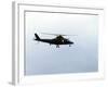 The Agusta A-109 Helicopter of the Belgian Army in Flight-Stocktrek Images-Framed Photographic Print