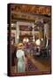 The Ahwahnee Lobby - Yosemite National Park, California-Lantern Press-Stretched Canvas