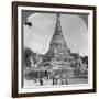 The Aindow Yak Pagoda, Mandalay, Burma, 1908-null-Framed Photographic Print