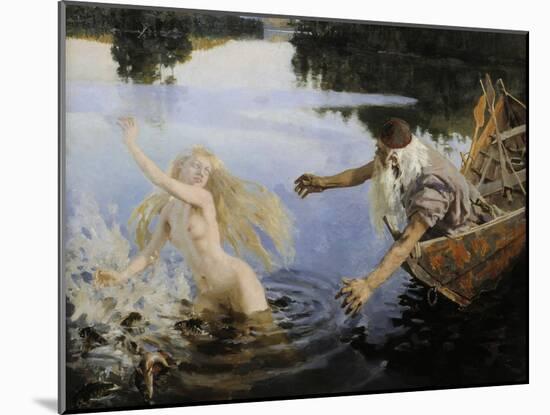 The Aino Triptych, 1891-Akseli Gallen-Kallela-Mounted Giclee Print