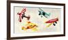 The air show-Teo Rizzardi-Framed Art Print