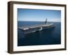 The Aircraft Carrier USS Carl Vinson in the Pacific Ocean-Stocktrek Images-Framed Premium Photographic Print