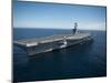 The Aircraft Carrier USS Carl Vinson in the Pacific Ocean-Stocktrek Images-Mounted Premium Photographic Print