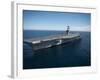 The Aircraft Carrier USS Carl Vinson in the Pacific Ocean-Stocktrek Images-Framed Photographic Print
