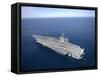 The Aircraft Carrier USS Carl Vinson in the Pacific Ocean-Stocktrek Images-Framed Stretched Canvas
