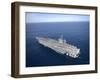 The Aircraft Carrier USS Carl Vinson in the Pacific Ocean-Stocktrek Images-Framed Premium Photographic Print