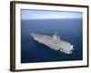 The Aircraft Carrier USS Carl Vinson in the Pacific Ocean-Stocktrek Images-Framed Photographic Print