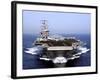 The Aircraft Carrier USS Dwight D. Eisenhower Transits the Arabian Sea-Stocktrek Images-Framed Photographic Print