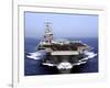 The Aircraft Carrier USS Dwight D. Eisenhower Transits the Arabian Sea-Stocktrek Images-Framed Photographic Print