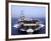 The Aircraft Carrier USS Dwight D. Eisenhower Transits the Arabian Sea-Stocktrek Images-Framed Photographic Print