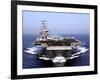 The Aircraft Carrier USS Dwight D. Eisenhower Transits the Arabian Sea-Stocktrek Images-Framed Photographic Print