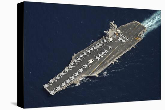 The Aircraft Carrier USS Dwight D. Eisenhower-null-Stretched Canvas