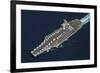 The Aircraft Carrier USS Dwight D. Eisenhower-null-Framed Photographic Print