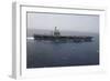 The Aircraft Carrier USS Nimitz Transits the Red Sea-null-Framed Photographic Print