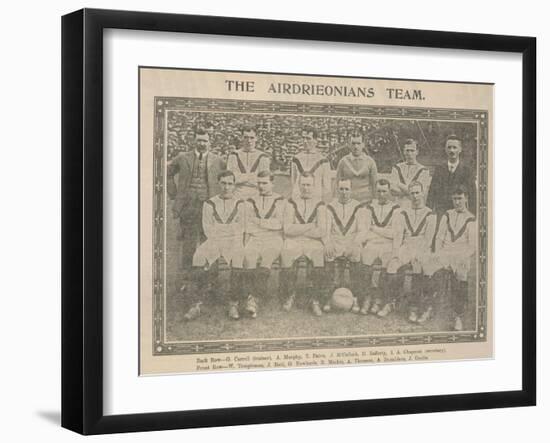 The Airdrieonians Team-null-Framed Giclee Print