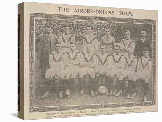 The Airdrieonians Team-null-Stretched Canvas