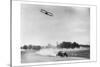 The Airplane Races the Automobile-null-Stretched Canvas