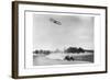 The Airplane Races the Automobile-null-Framed Photo