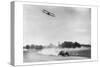 The Airplane Races the Automobile-null-Stretched Canvas