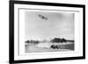 The Airplane Races the Automobile-null-Framed Photo