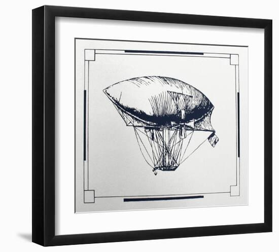 The Airship Affair, Part 2-Kara Smith-Framed Giclee Print