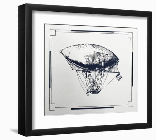 The Airship Affair, Part 2-Kara Smith-Framed Art Print