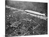 The Airship 'Graf Zepplin' over London, August 1931-null-Stretched Canvas